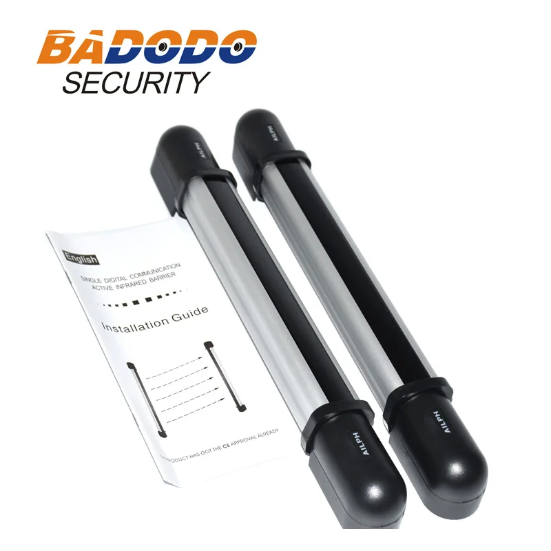 2 beams IR fence infrared sensor distance 30M wiring Infrared Barrier detector gate photocell | Beam Detector