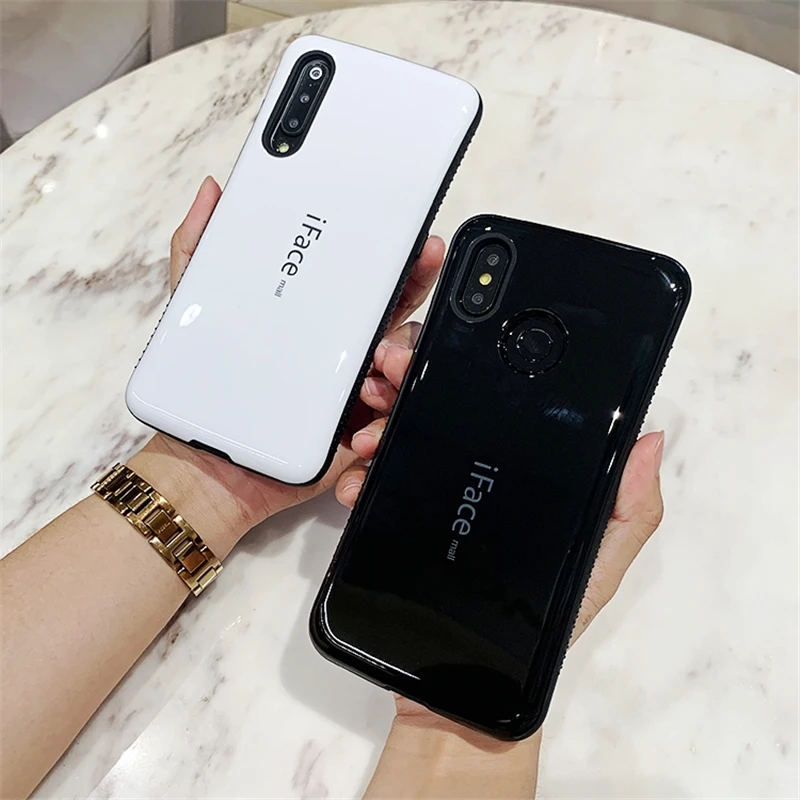 Ударопрочный чехол Iface Mall для Xiaomi Mi 9 Mi8 Mi6 с полной защитой пластиковый