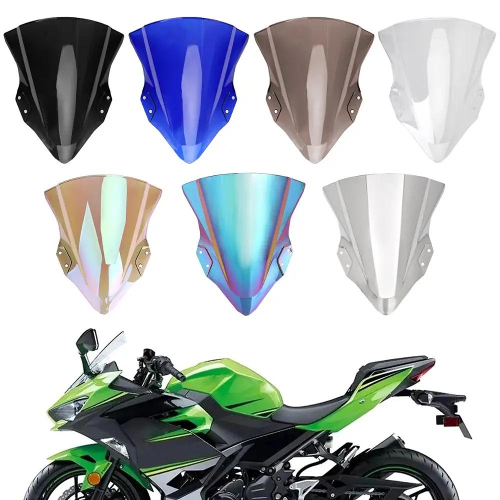 Areyourshop для Kawasaki 2018 2020 Ninja 400 лобовое стекло мотоцикла ABS Прозрачный| |