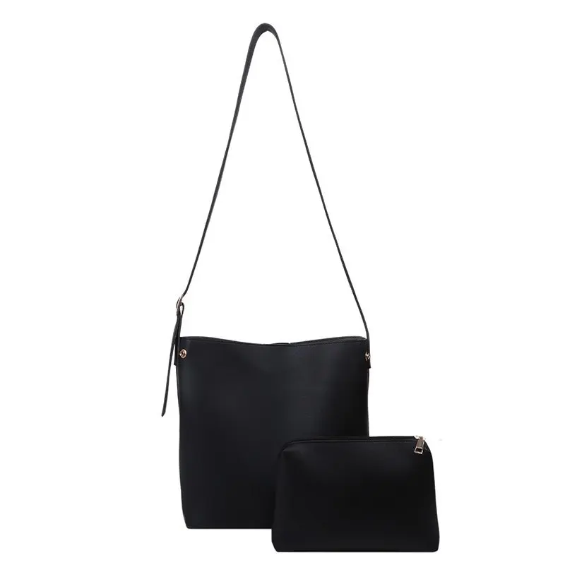 

Composite Bag Simple Style Pu Leather Shoulder Bags For Women 2020 Lady Crossbody Messenger Bag Female Trave Handbags and Purses