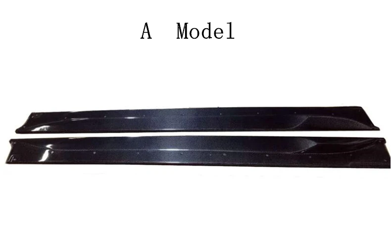 Юбки из углеродного волокна с боковым корпусом комплект для губ разделители