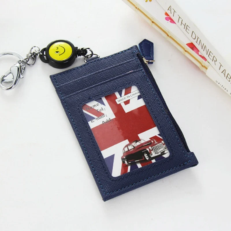 

Women Men Credit Card Case Holder Cartoon Bank Credit Card Bag Bus ID Holders Identity Cartoon