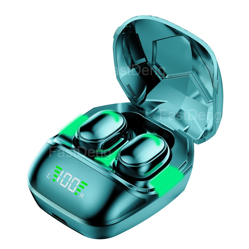 

Новые беспроводные мини-наушники TWS, Bluetooth-наушники, Спортивная гарнитура, водонепроницаемые наушники-вкладыши, музыкальные наушники со све...