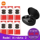 Оригинальные беспроводные наушники Xiaomi Redmi Airdots 2, 3, 6, 10 шт., игровая гарнитура с Bluetooth, наушники с управлением ии, 10 шт., бесплатная доставка