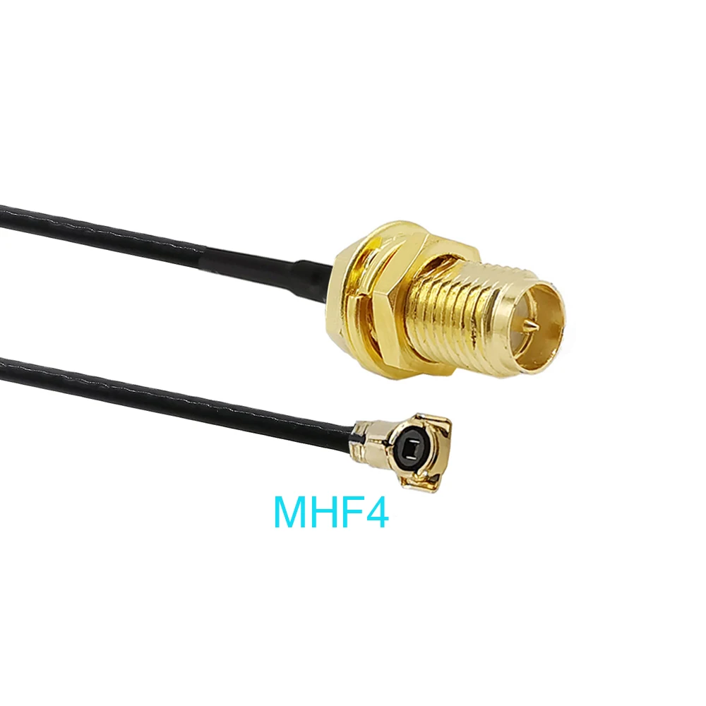 10 шт. MHF4 к RP SMA IPEX U.FL IPX MHFIV гнезду для Mini PCI 0 81 мм 7260NGW 8260NGW M2 карты Intel Беспроводная