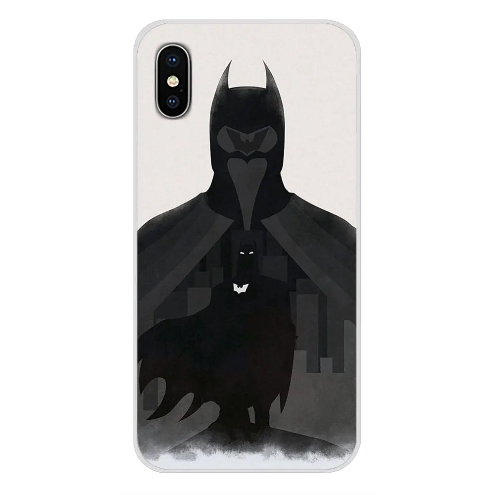 Комиксы Забавный Бэтмен мультфильм для Apple IPhone X XR XS 11Pro MAX 4S 5s 5C SE 6S 7 8 Plus ipod touch 5 6