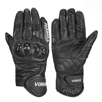 retro motorcycle gloves touch screen motocross off road gloves breathable leather guantes moto men motorbiker riding gloves