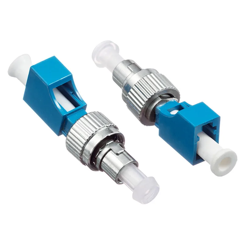 FC LC Гибридный адаптер к оптоволоконный преобразователь|Оптоволоконное