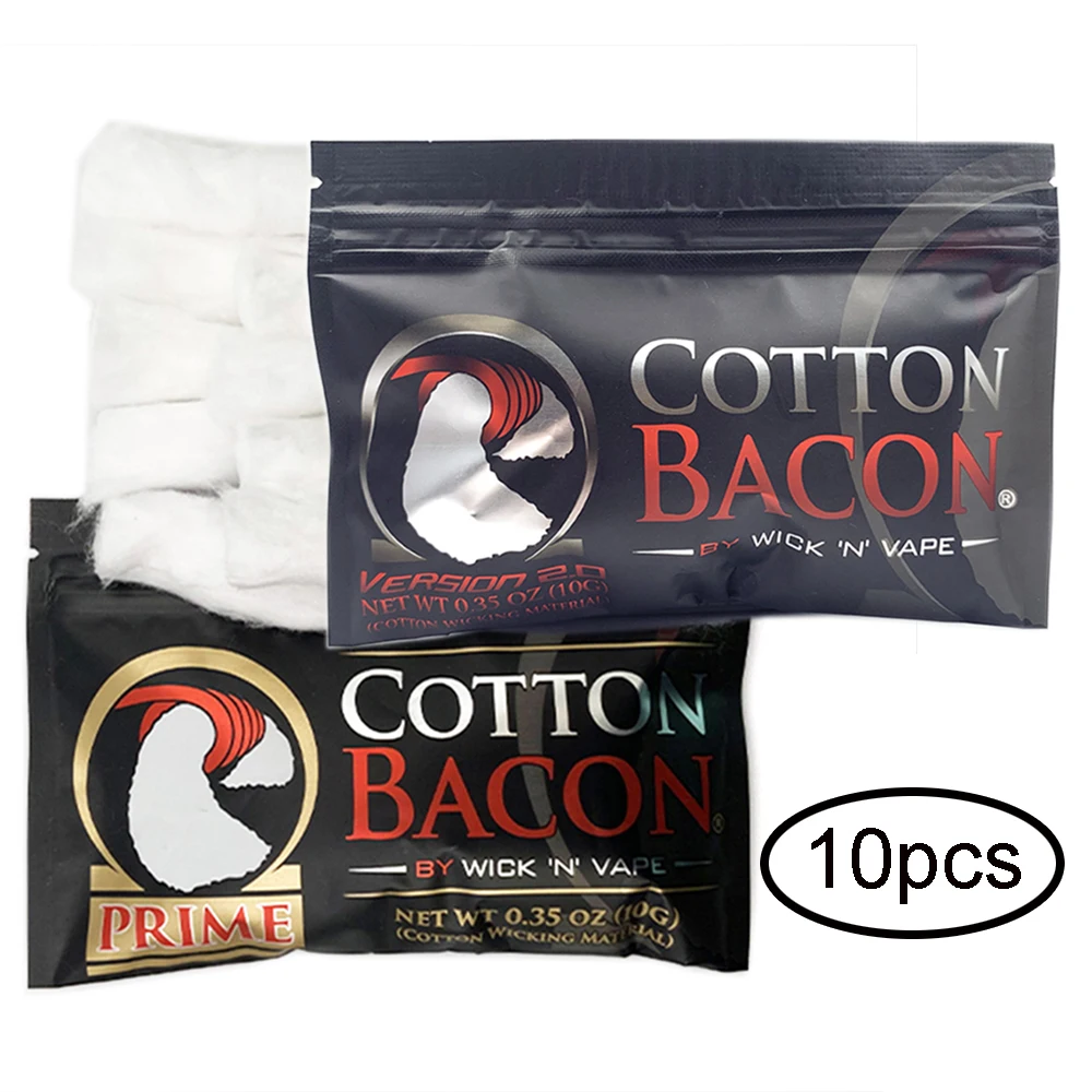 100% хлопок бекон Прайм Серебряная Золотая версия для ZEUS X сетка RTA RDA RBA проволока DIY