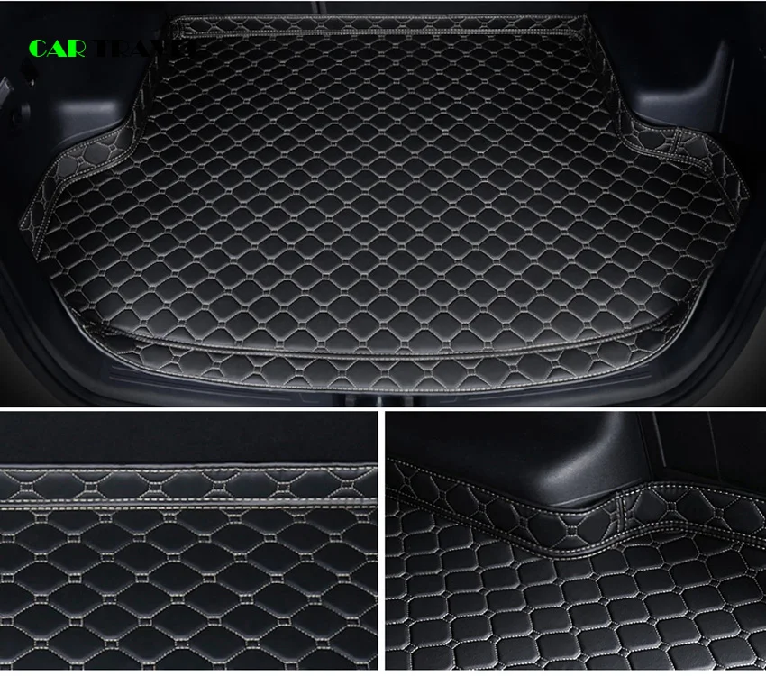 Кожаные Коврики для багажника на заказ BMW серий 7 G11 G12 2016 2019 напольный коврик