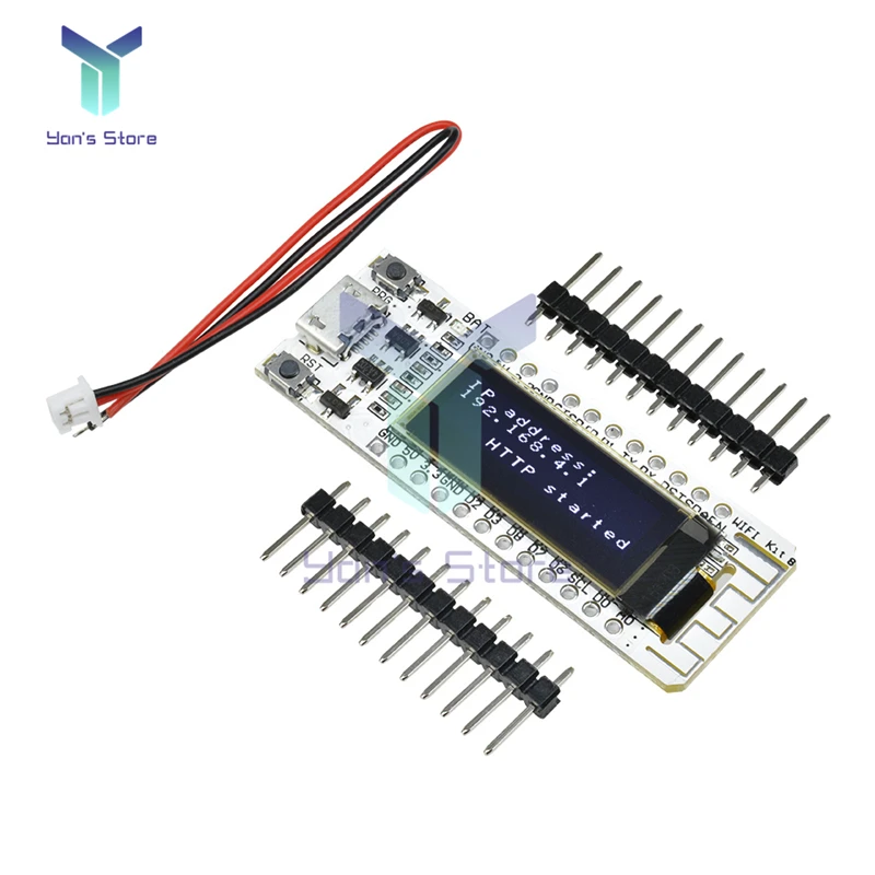 0,91 'ESP8266 WIFI чип 0,91 дюймов OLED CP2014 32 Мб Flash ESP 8266 модуль Интернет вещей плата PCB для Arduino