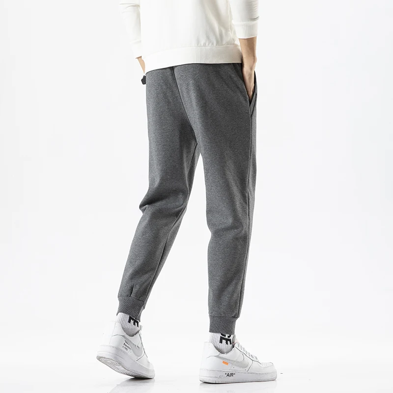 

Mens Pants Trousers Men 2020 New Street Casual Ankle-Length Sweatpants Fashions Casual Elastic Waist Pants For Men