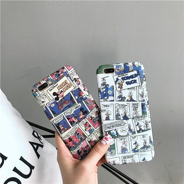 Корпус iphoneX 6 6s 7 8 Plus XR XS Max жесткий чехол TPU мультяшная оболочка |