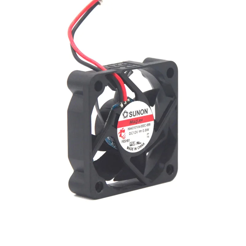 12 шт для Sunon HA40101V4 000C 999 DC12V 0 8 W 4 см тихий вентилятор охлаждения 40 мм|Кулеры и