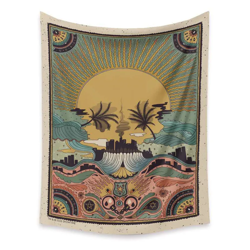 Домашний декор психоделическая сцена сексуальная женщина гобелен секретный