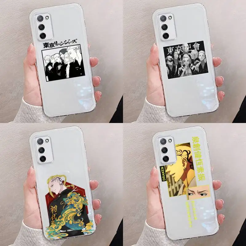 

mikey Tokyo Revengers anime Phone Case Transparent For oppo RENO A 1 2 3 4 5 7 8 Z 2Z SE ACE PRO moible bag