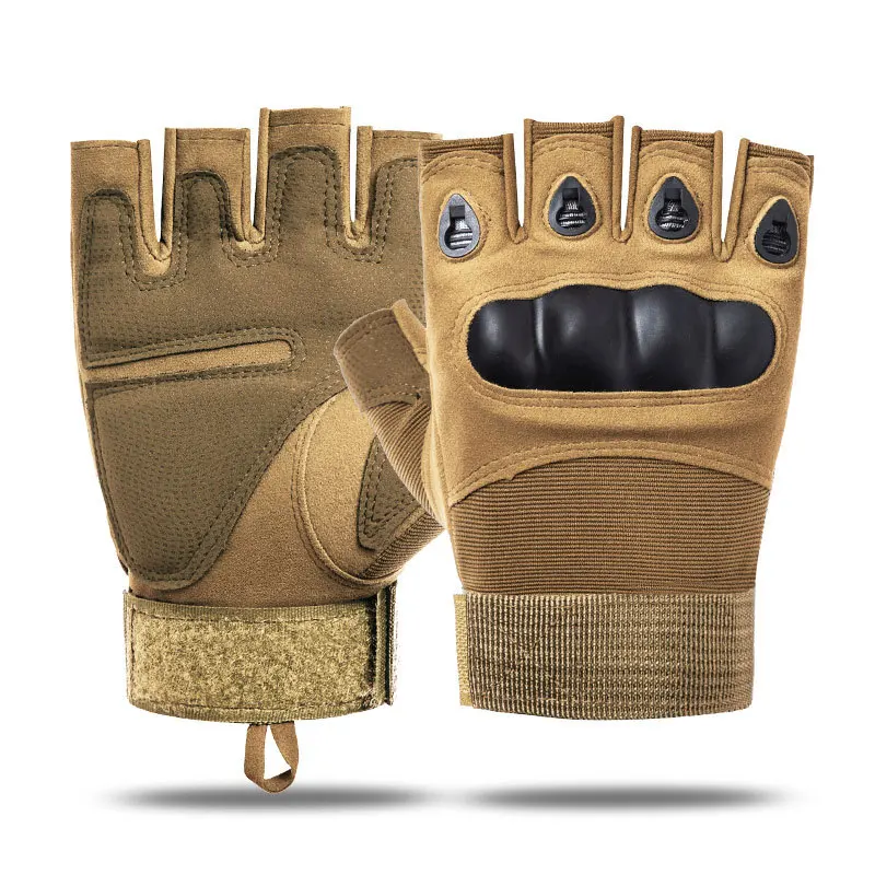 Tactical Hard Knuckle Half finger Gloves Men's Army Military Combat Hunting Shooting Airsoft Paintball Police Duty Fingerless 2 Tactical Hard Knuckle Half finger Gloves Men's Army Military Combat Hunting Shooting Airsoft Paintball Police Duty Fingerless 2