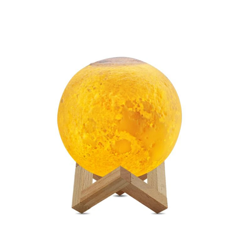 

Dropshipping Moon Lamp Humidifier Simulation 3D Moon Night Light Ultrasonic Air Humidifier Dimmable USB Humidificador Mist Maker