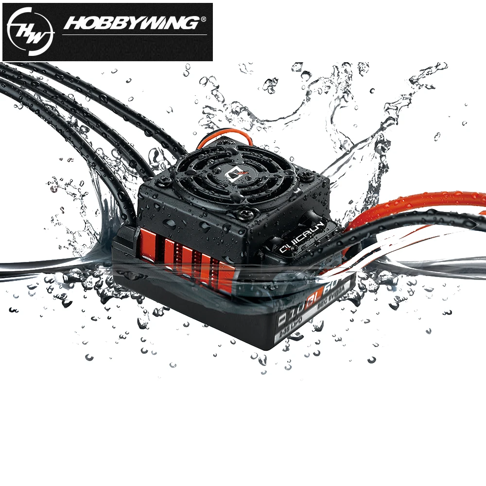 Щеточный электронный регулятор скорости Hobbywing QuicRun WP 10BL60 60A 2 3S бесщеточный