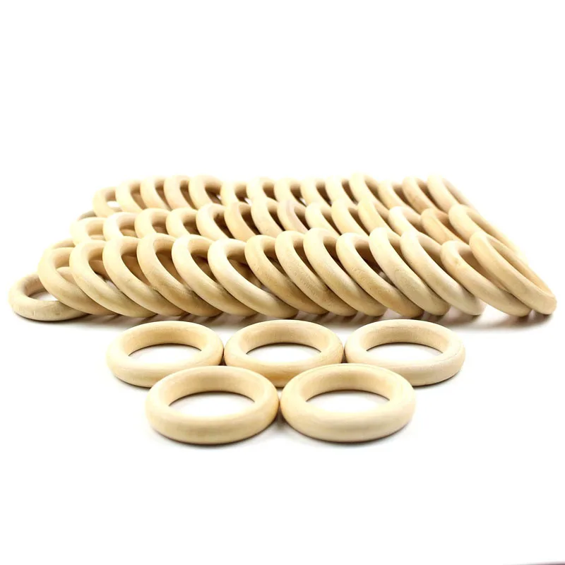20 шт. деревянные кольца для подвесок 25 мм 30 | Дом и сад