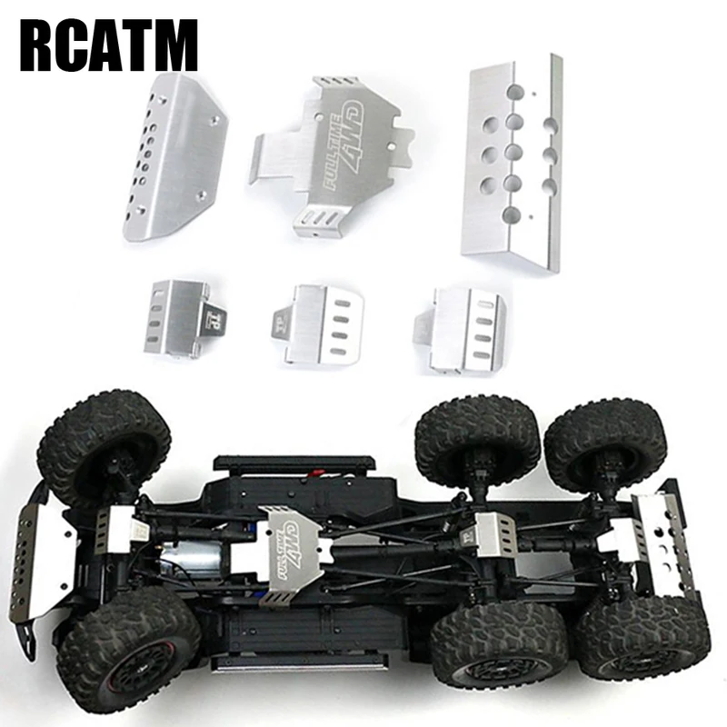 Металлическая передняя и задняя защита армированный корпус для 1/10 RC Crawler Car Traxxas