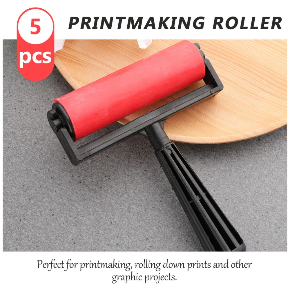 

2 Pcs Printmaking Rollers Diamond Painting Roller Printing Glue Stick