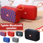 Портативный Bluetooth-динамик TG506, беспроводная уличная Hi-Fi-колонка с сабвуфером, поддержкой TF-карт, FM-радио, Aux, оригинал
