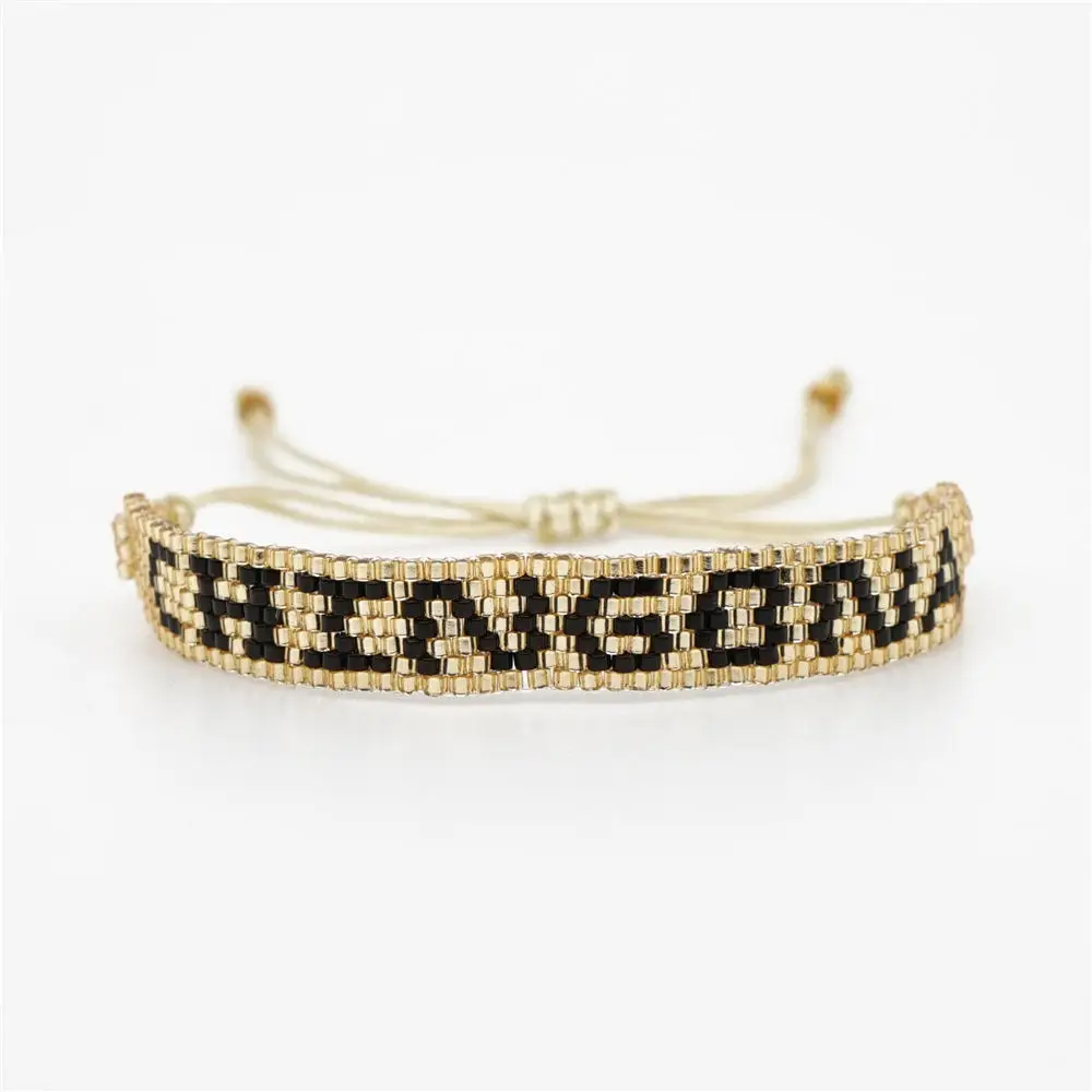 SHINUSBOHO MIYUKI Pulseras мужской CHINGONA-power браслет с буквами Mujer Moda Турецкий Дурной глаз браслет женский Bileklik Insta ювелирные изделия - Окраска металла: MI-B190507D