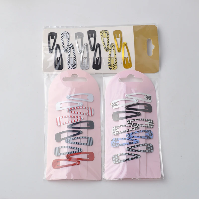 Заколки для волос с металлическим принтом 10 шт./компл.|Аксессуары девочек| |