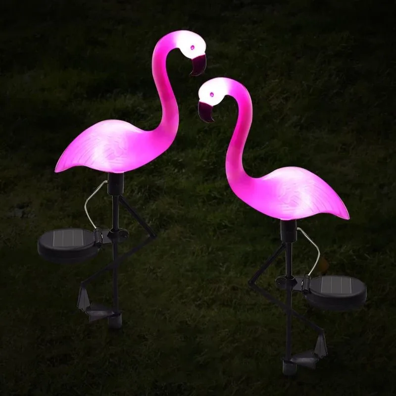 

Solar Flamingo Lamp Bird Led Lawn Light Outdoor Courtyard Garden Decoration Solar Light Waterproof Patio Pathway Landscape Light