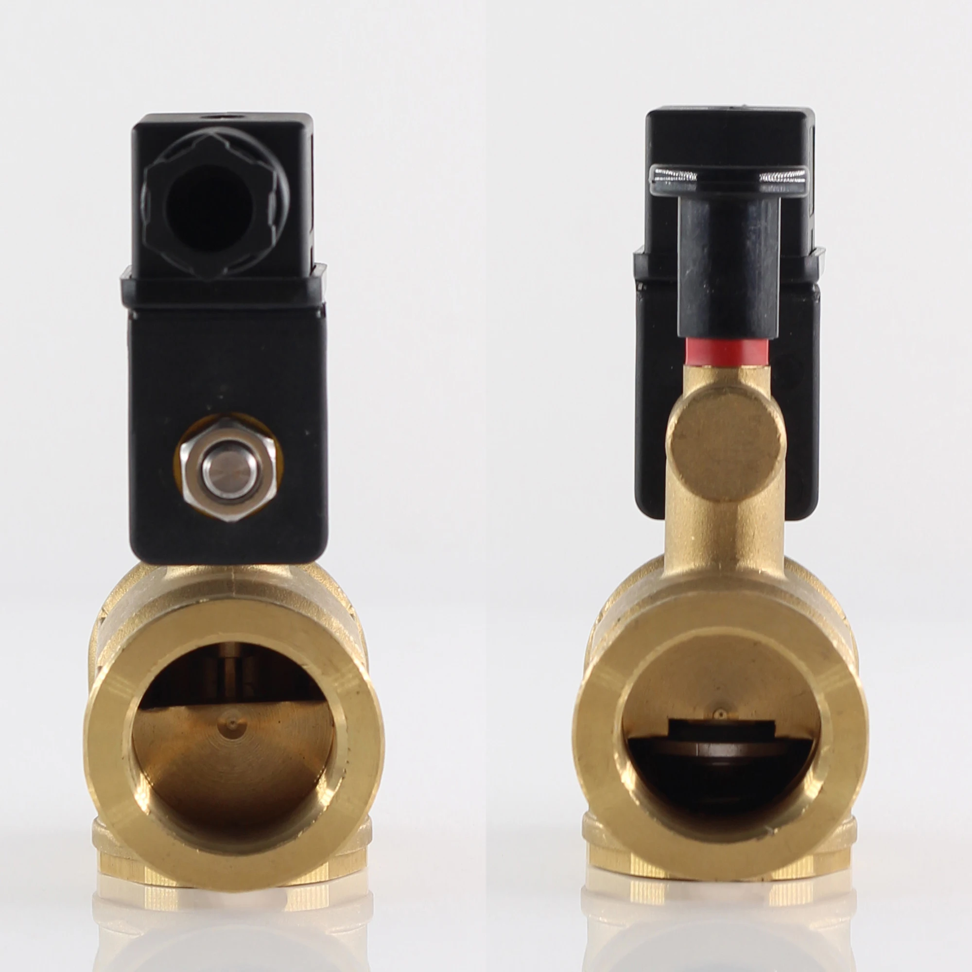 Нормально открытый электромагнитный клапан для аварийного отключения газа