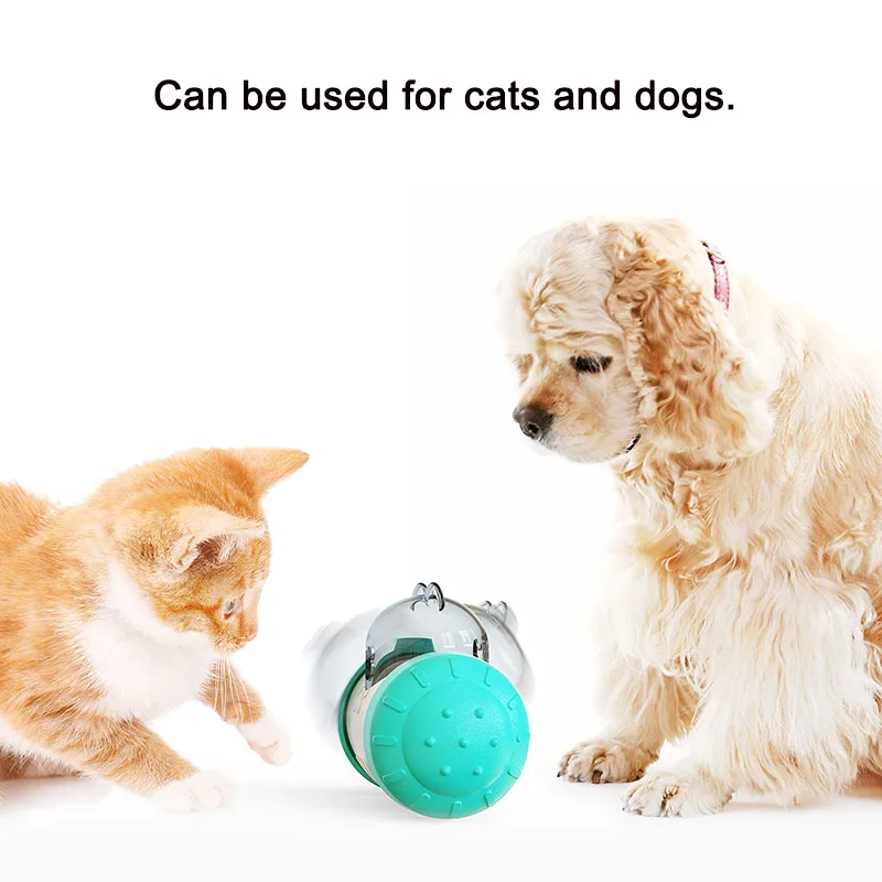 Интерактивная миска для собак и кошек с мячиком игрушка тренировочные Игрушки