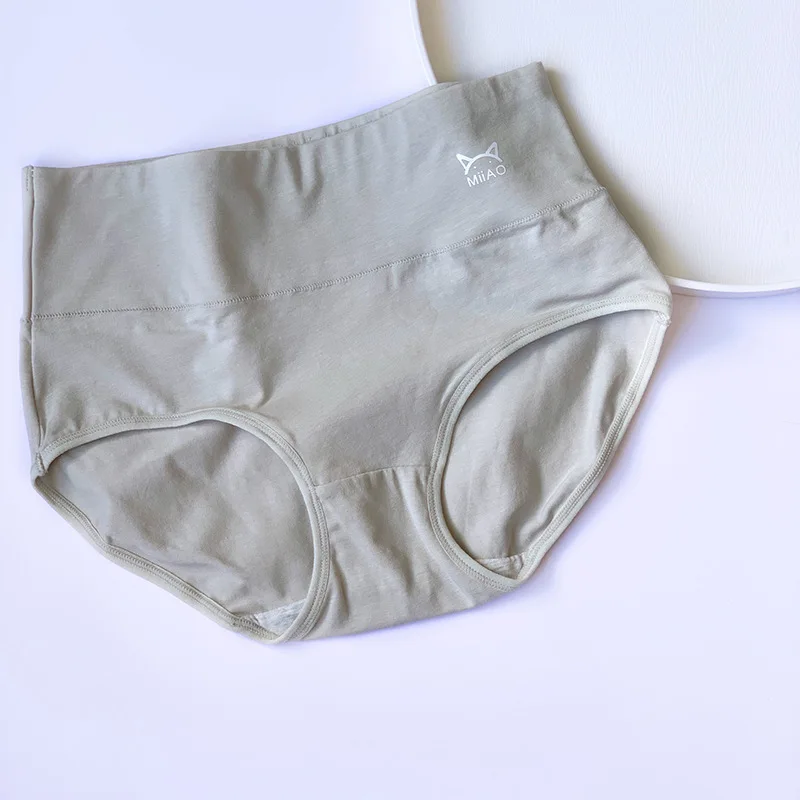 

Women's High waist Briefs Comfortable Breathable Cotton underwear Shapwear plus size