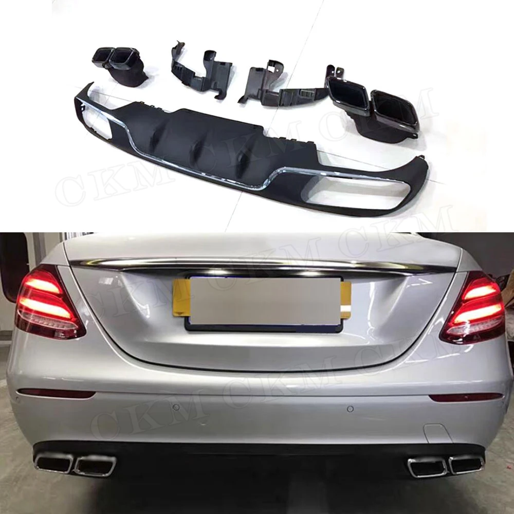 E класс полипропиленовая версия с выхлопными наконечниками 4 розетки для Mercedes Benz