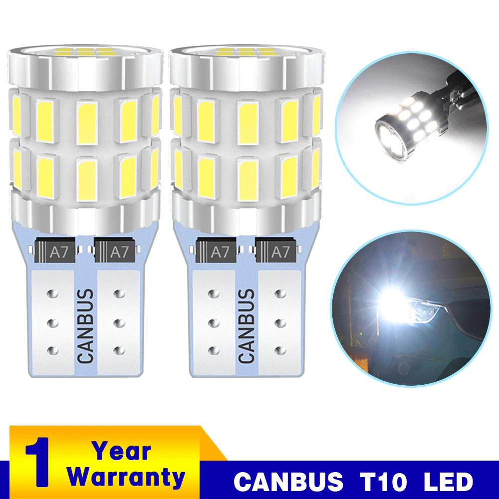 Светодиодные лампы W5W T10 без ошибок Canbus светодиодсветодиодный 168 192 для парковки