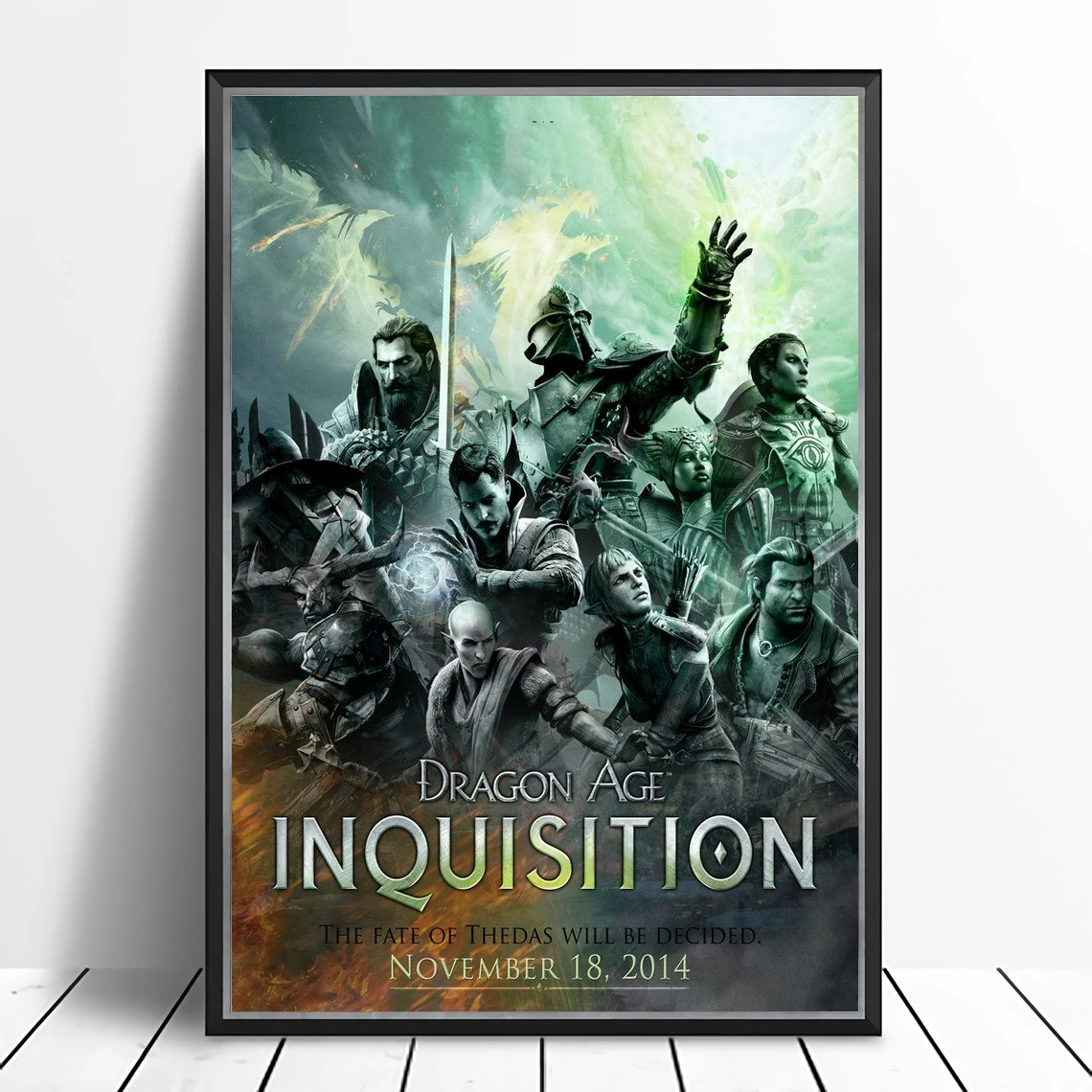 

Dragon Age Inquisition Video Game Canvas Poster Home Wall Painting Decoration (No Frame)