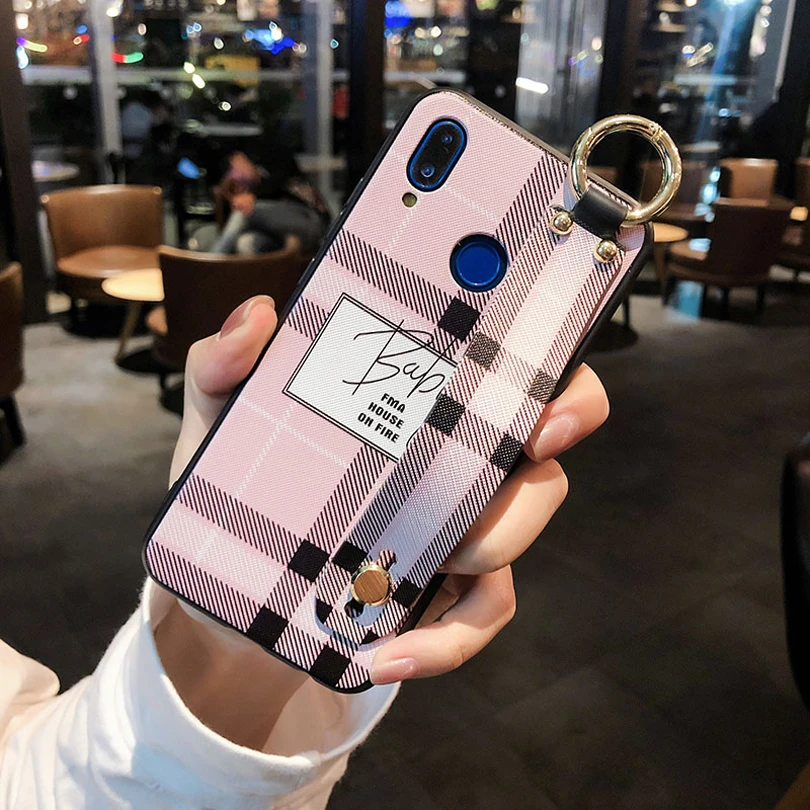 Винтаж сетка цветок держатель с подставкой для huawei P20 Pro Lite Коврики 10 9 Honor 8x Nova 3 3i 3e