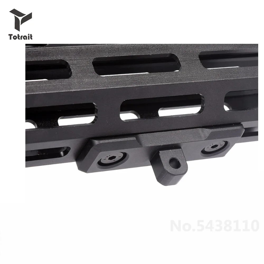

TOtrait M-Lok Bipod Mount Adapter AR15 Bipod Adaptor Fits mlok Rail Harris Bipod Sling Stud Aluminum Accessories With Wrench
