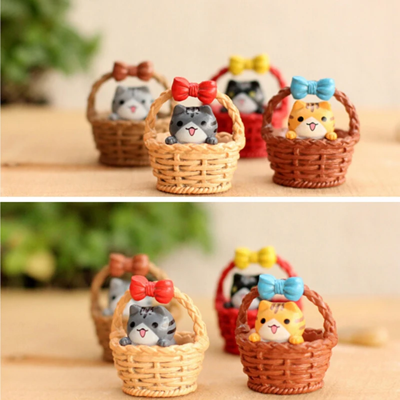 

Lovely Resin Plants Animal Cute Micro Landscape Mini Craft Figurine Plant Pot Garden Ornament Miniature Fairy Garden Decor DIY