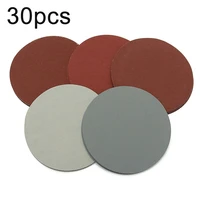30 pcsset 125mm flocking sandpapers 80010001200150020003000 grit for welded joints machines hot