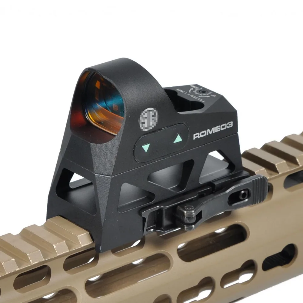

LAMBUL ROMEO3 1x25 Mini Reflex Sight 3 MOA Dot Reticle Red Dot Sight Scope Picatinny QD Mount for Rifles Carbines