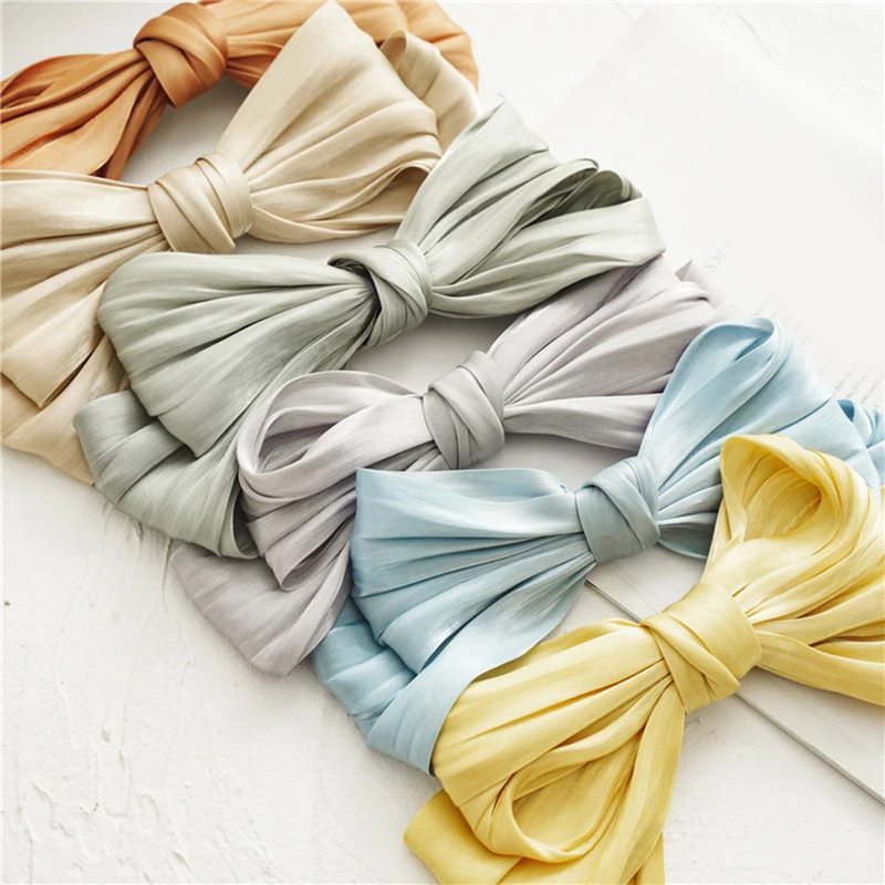 

Double Layers Hairpin Candy Color Ponytail Hair Clip Hairgrips Barrettes Hair Accessories Barrette Pleated Bow Hairpins Headwear