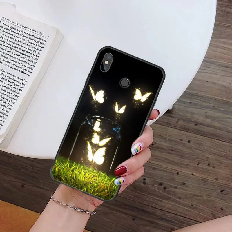 

butterfly high quality fashion Phone Case For Xiaomi Redmi note 7 8 9 t k30 max3 9 s 10 pro lite