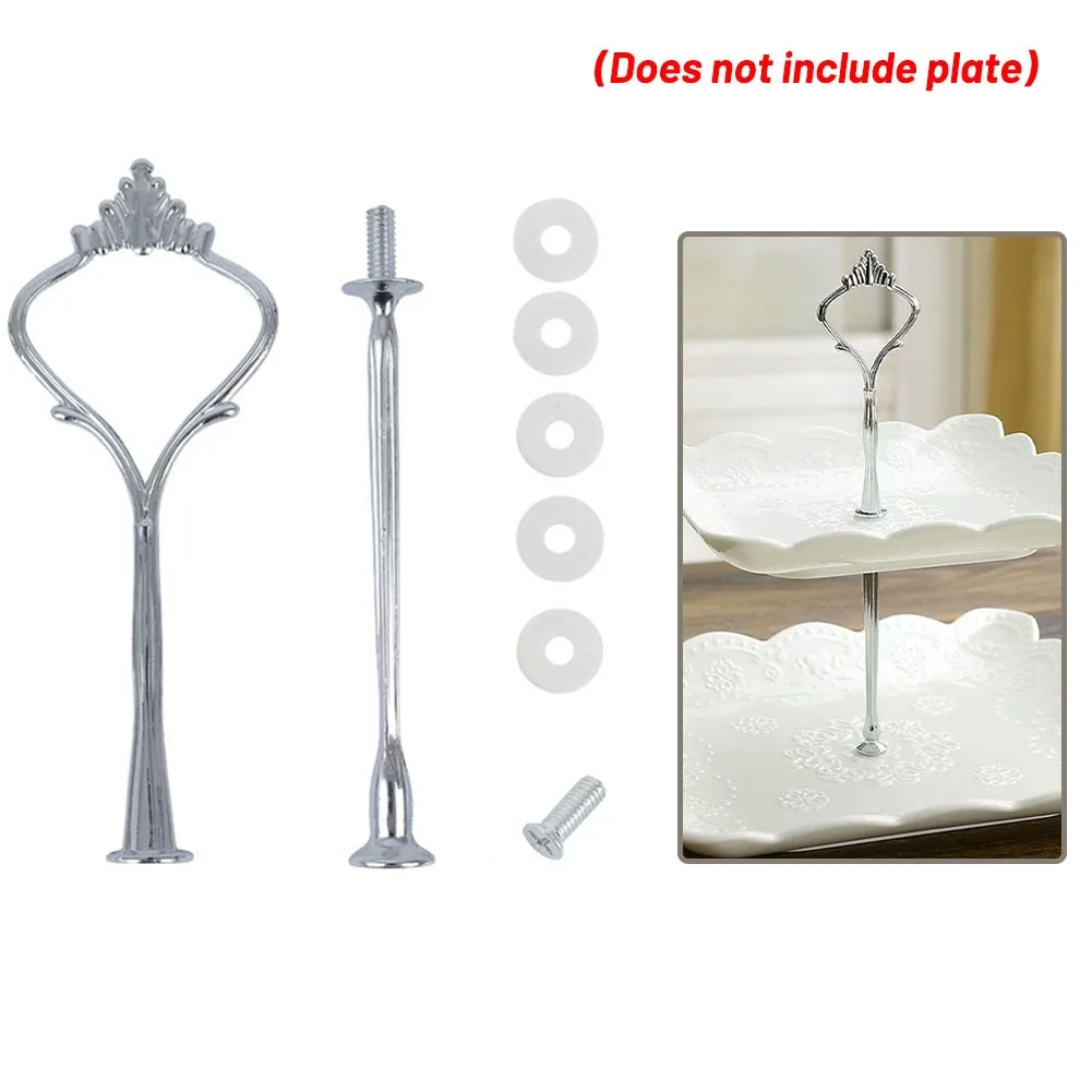

Tier Cake Plate Stand Acrylic Wedding Crystal Cake Stand Cupcake Fittings Birthday Party Decoration Stands Dessert Pastry Tray