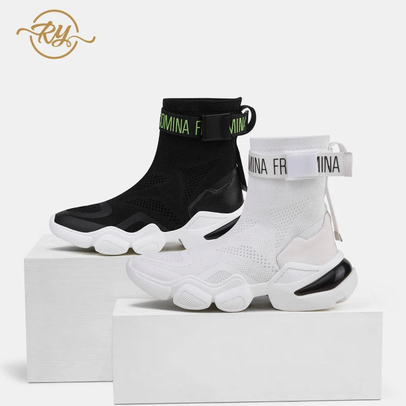 RY-РЕЛА/носки обувь Женская в старом стиле Новинка 2019 года сезон осень