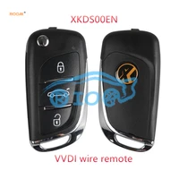 riooak 10pcslot xhorse universal vvdi wire remote control xkds00en for ds car key no transpponder chip for vvdi mini key tool