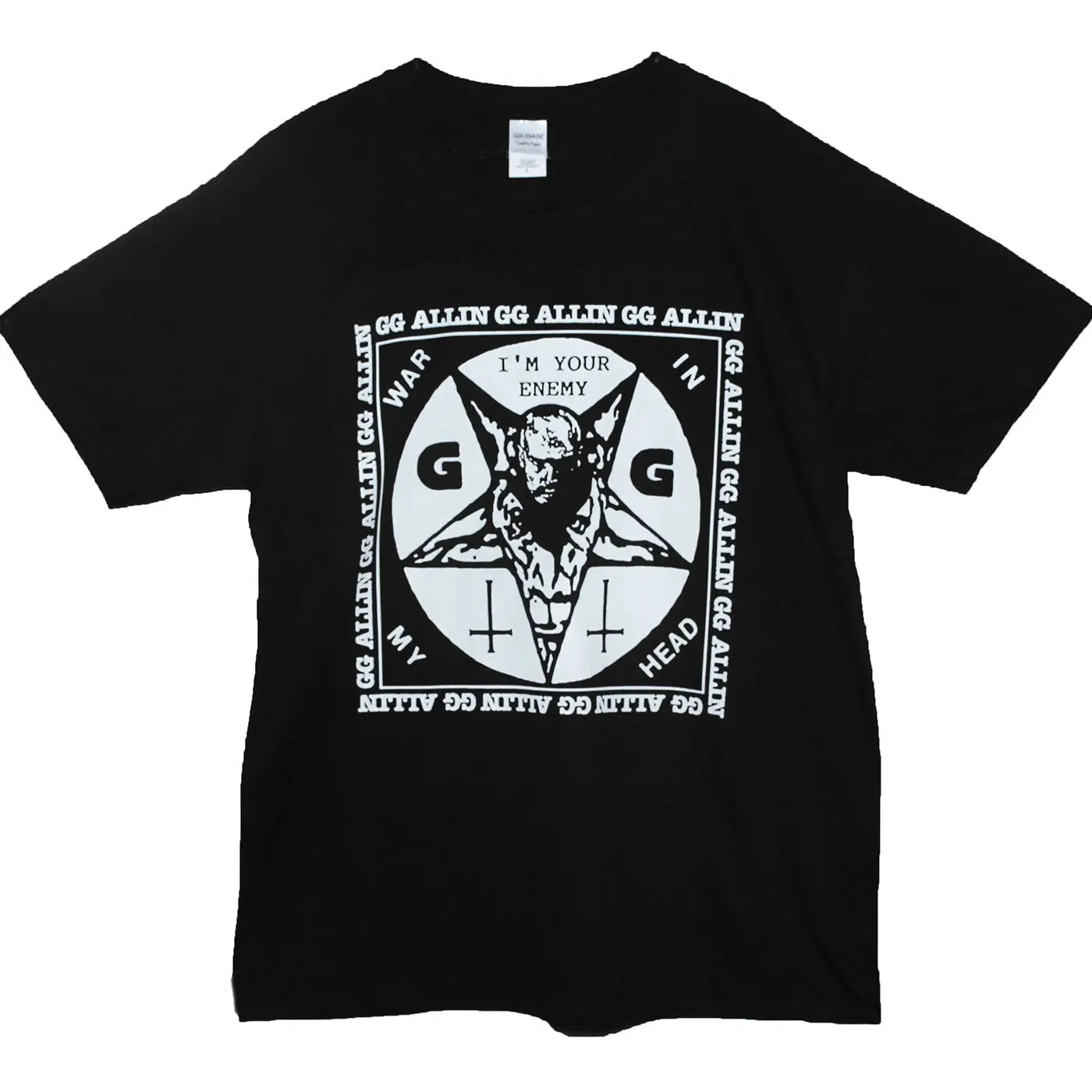 GG ALLIN T Shirt Punk Rock Hardcore Antiseen Jabbers Graphic Band Tee Unisex |