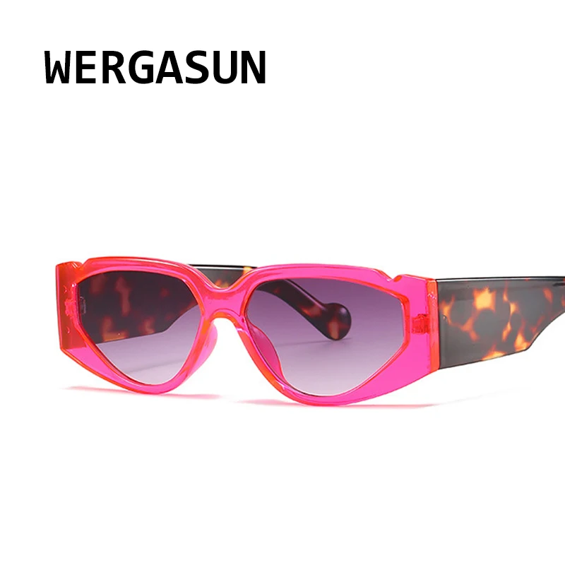 WERGASUN новые винтажные солнцезащитные очки с квадратной оправой женские роскошные
