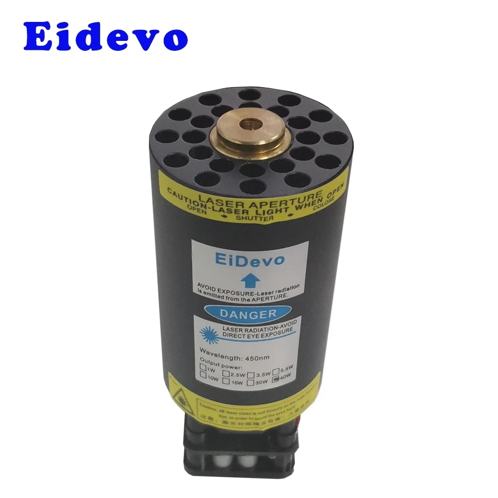 Лазерный цилиндрический модуль 40 Вт для резки металла дерева нержавеющей стали