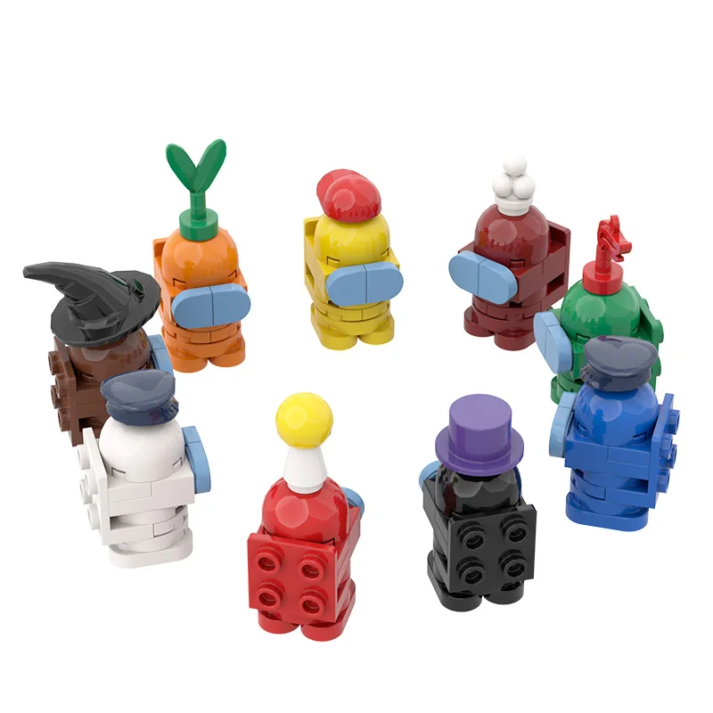 Конструктор Moc Mini с героями мультфильмов Набор игрушечных фигурок из США кубики